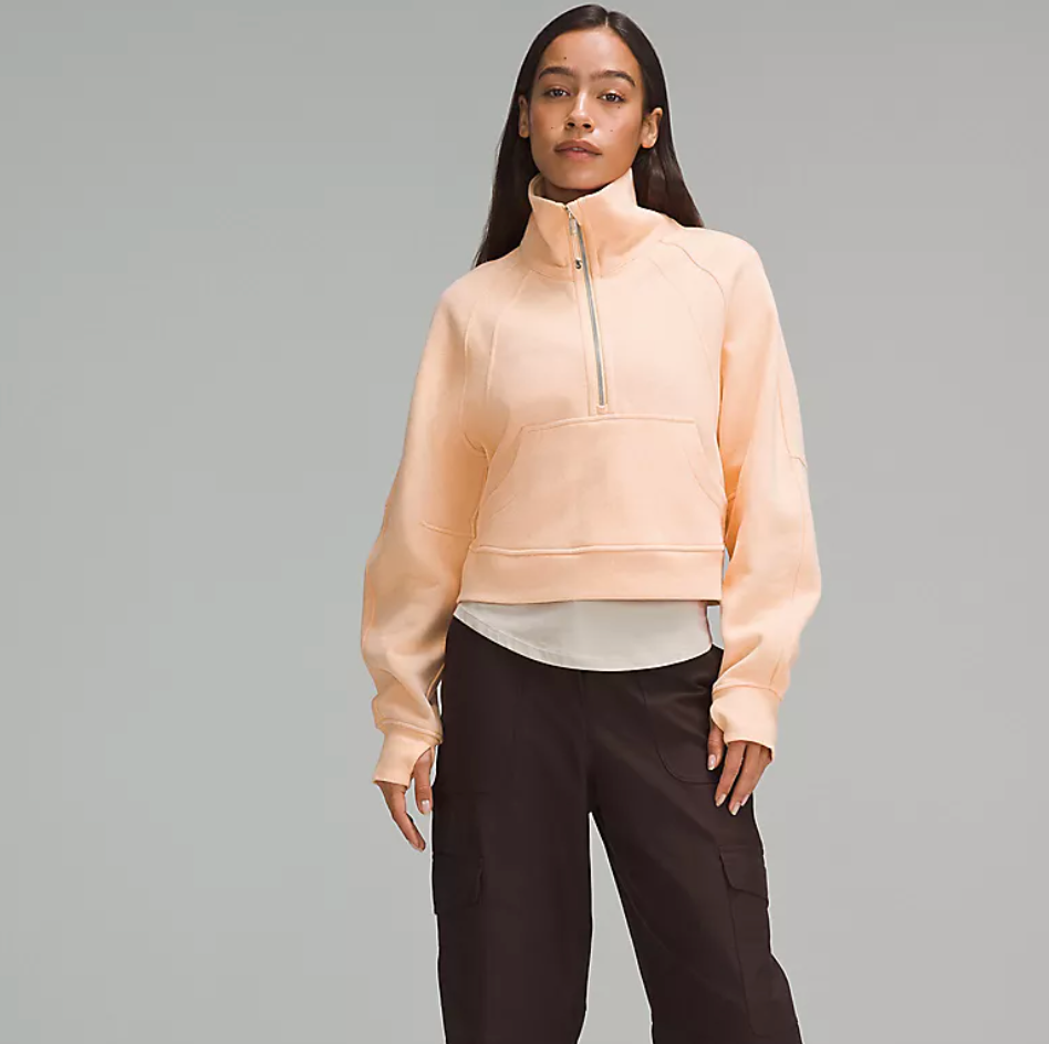 Lululemon Scuba Oversized Funnel Neck Shirt deals